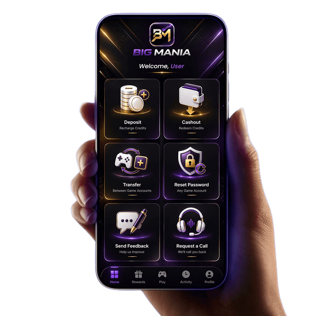 BigMania app on mobile